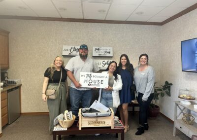 Realtor Elizabeth Closing Photo with Clients