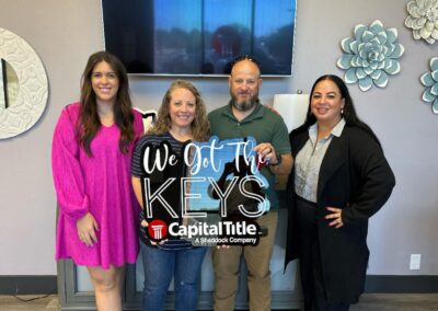 Realtor Elizabeth Closing Photo with Clients